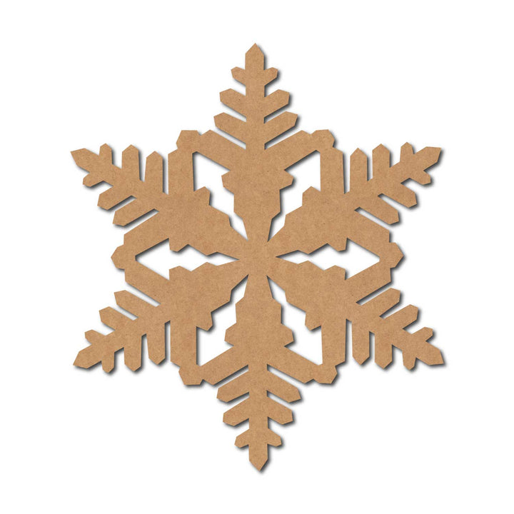 Snowflake Christmas Cutout MDF Design 13