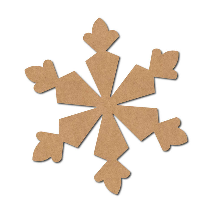 Snowflake Christmas Cutout MDF Design 2
