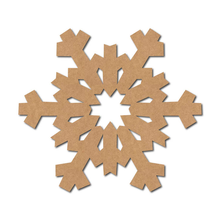 Snowflake Christmas Cutout MDF Design 5