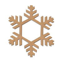 Snowflake Christmas Cutout MDF Design 7