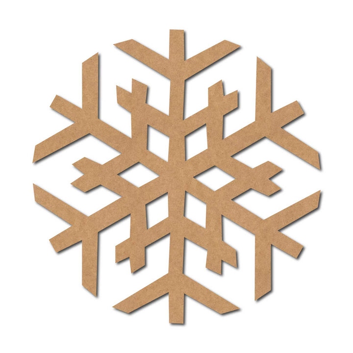 Snowflake Christmas Cutout MDF Design 8