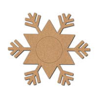 Snowflake Diya Tealight Holder MDF