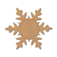 Snowflake Diya Tealight Holder MDF