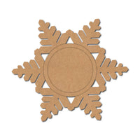 Snowflake Diya Tealight Holder MDF