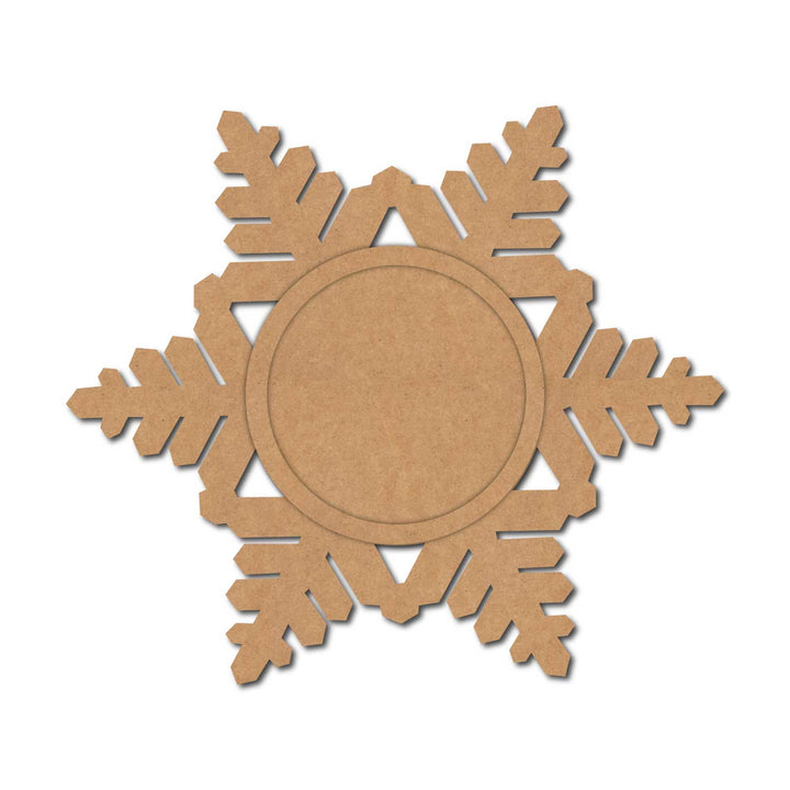 Snowflake Diya Tealight Holder MDF