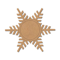 Snowflake Diya Tealight Holder MDF
