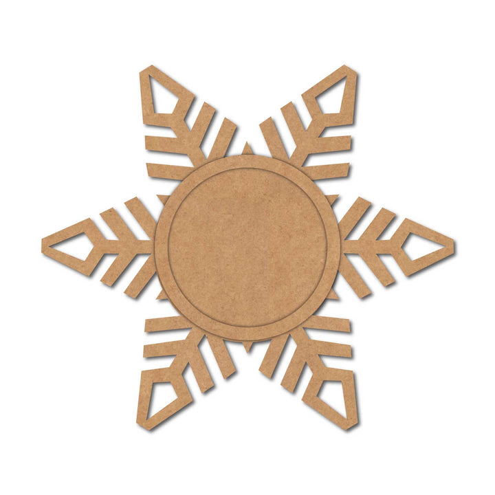 Snowflake Diya Tealight Holder MDF