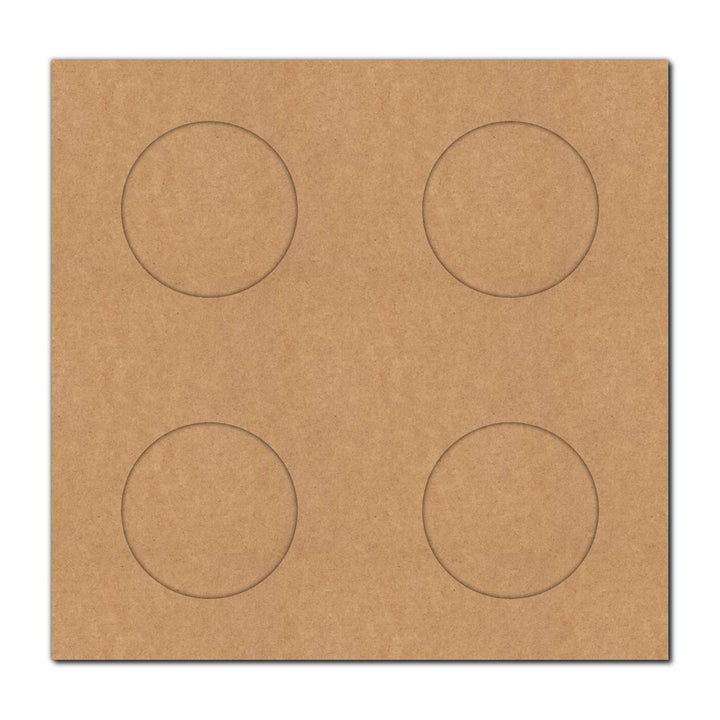 Square Multiple Diya Tealight Holder MDF