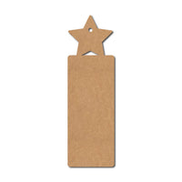 Star Bookmark MDF Design 1