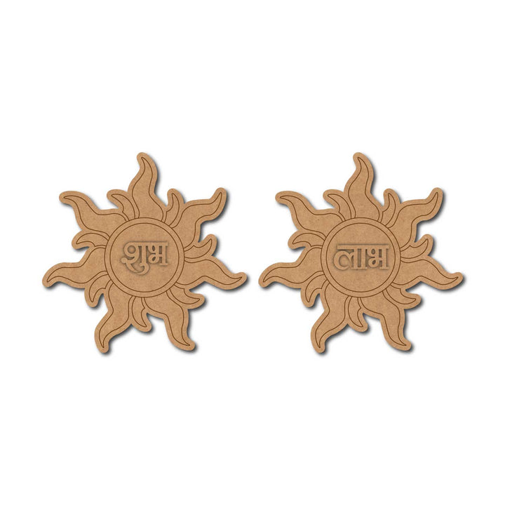 Surya Shubh Labh Pre-Marked MDF Base