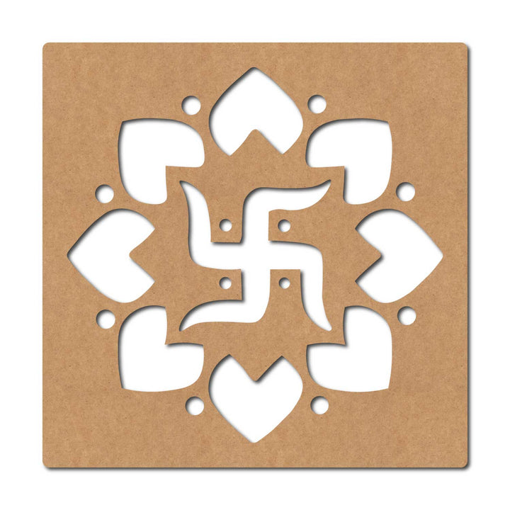 Swastik Base Cutout MDF