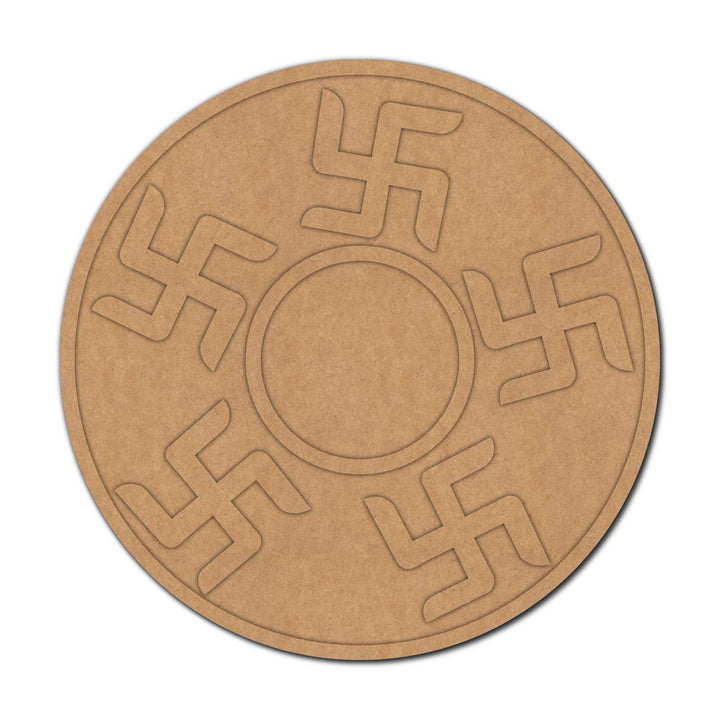 Swastik Diya Tealight Holder MDF