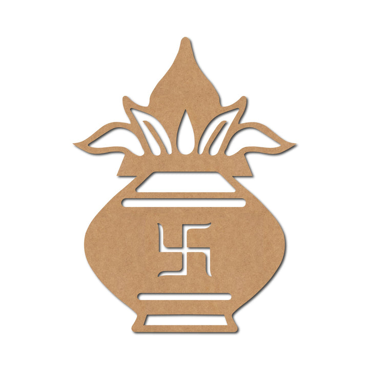 Swastik Matka Cutout MDF