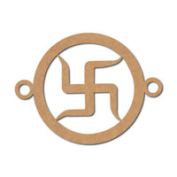 Swastik Rakhi Cutout MDF