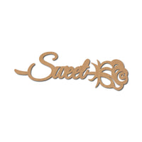 Sweet Bookmark MDF Design 1