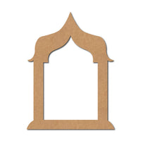 Temple Jharokha Window Cutout MDF Design 1