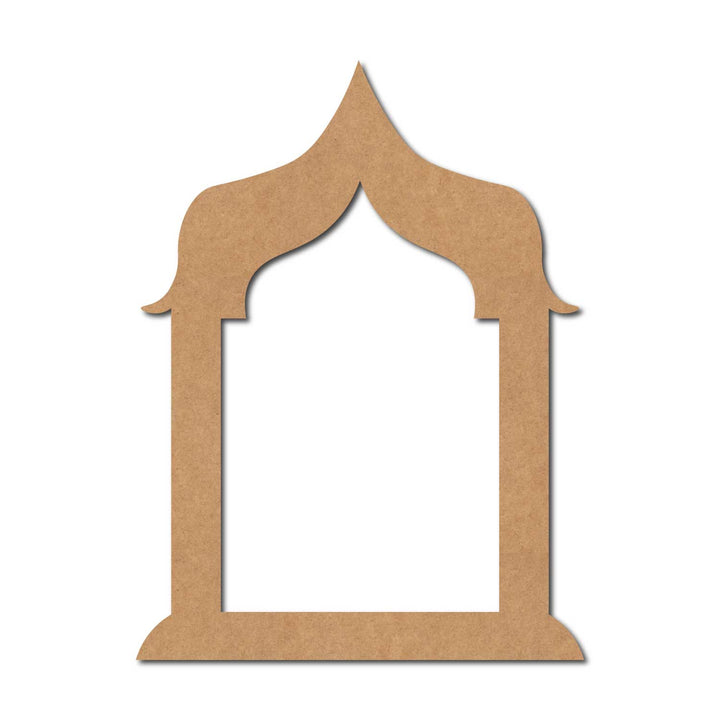 Temple Jharokha Window Cutout MDF Design 1