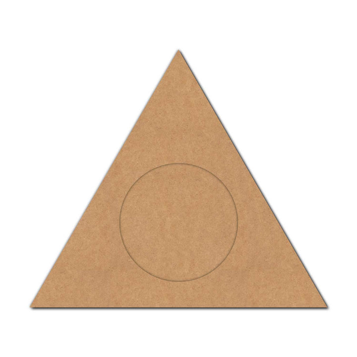 Triangle Diya Tealight Holder MDF