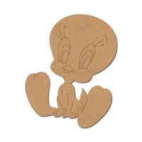 Tweety Bird Pre-Marked MDF Craft Base