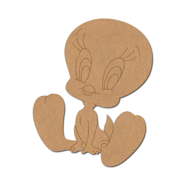 Tweety Bird Pre-Marked MDF Craft Base