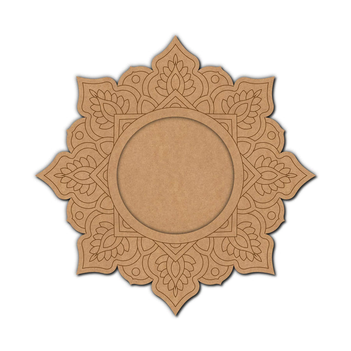 Mandala Pre-Marked MDF Diya Tealight Holder