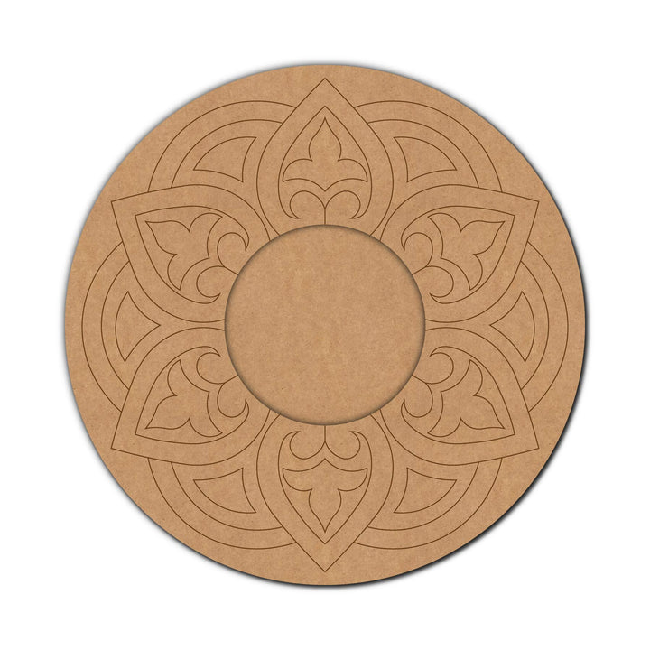 Mandala Pre-Marked MDF Diya Tealight Holder
