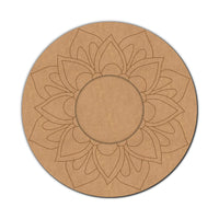 Mandala Pre-Marked MDF Diya Tealight Holder