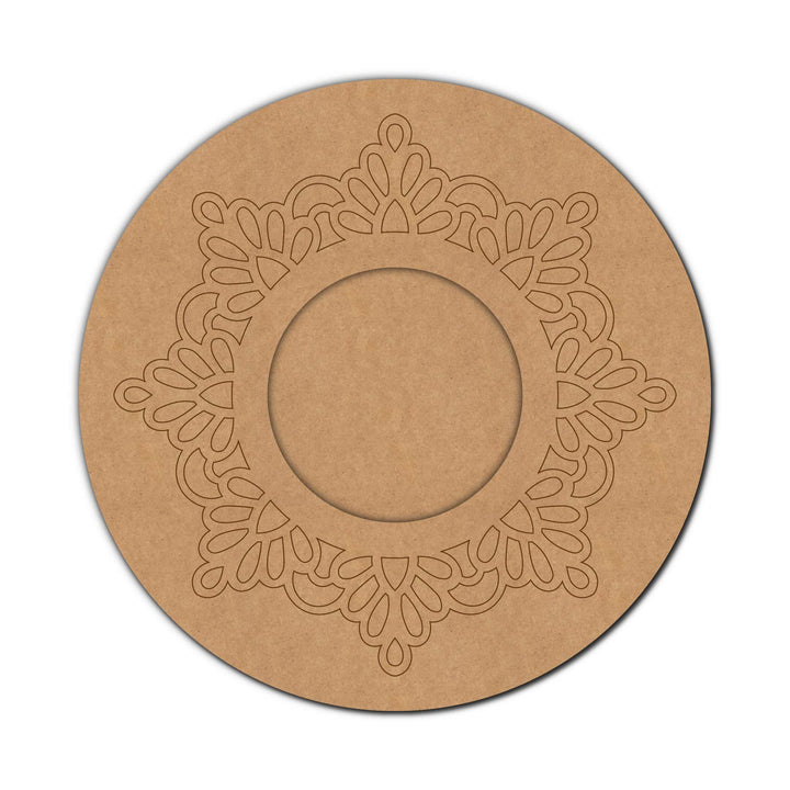 MDF Diya Tealight Holder