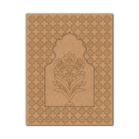 Floral Jharokha Pre Marked MDF Design 2