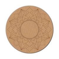 Mandala Pre-Marked MDF Diya Tealight Holder
