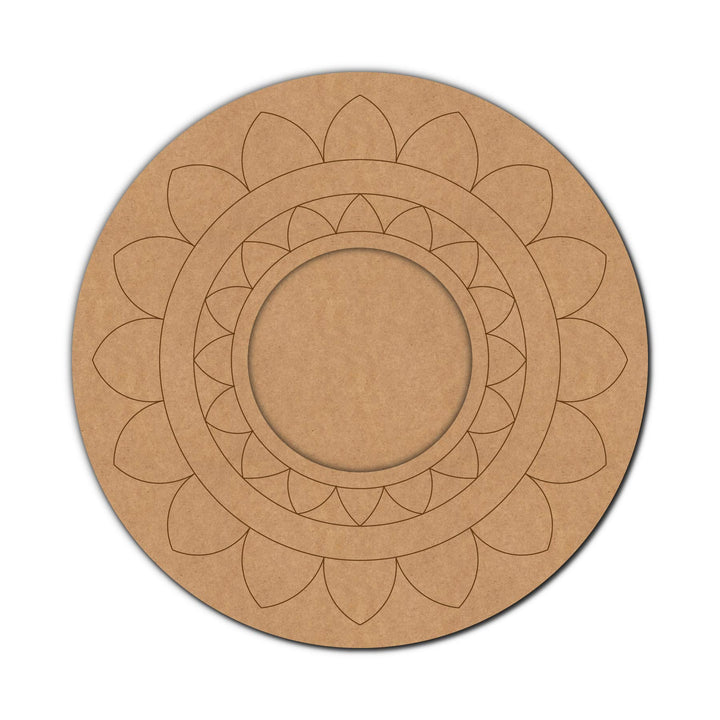 Mandala Pre-Marked MDF Diya Tealight Holder