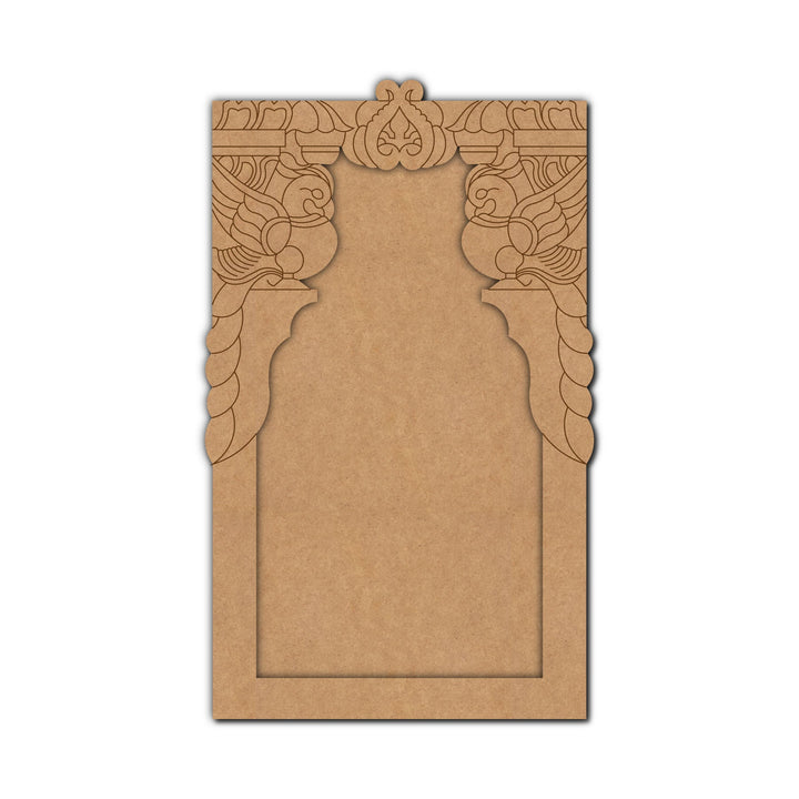 Parrot Jharokha Pre Marked MDF Design 1