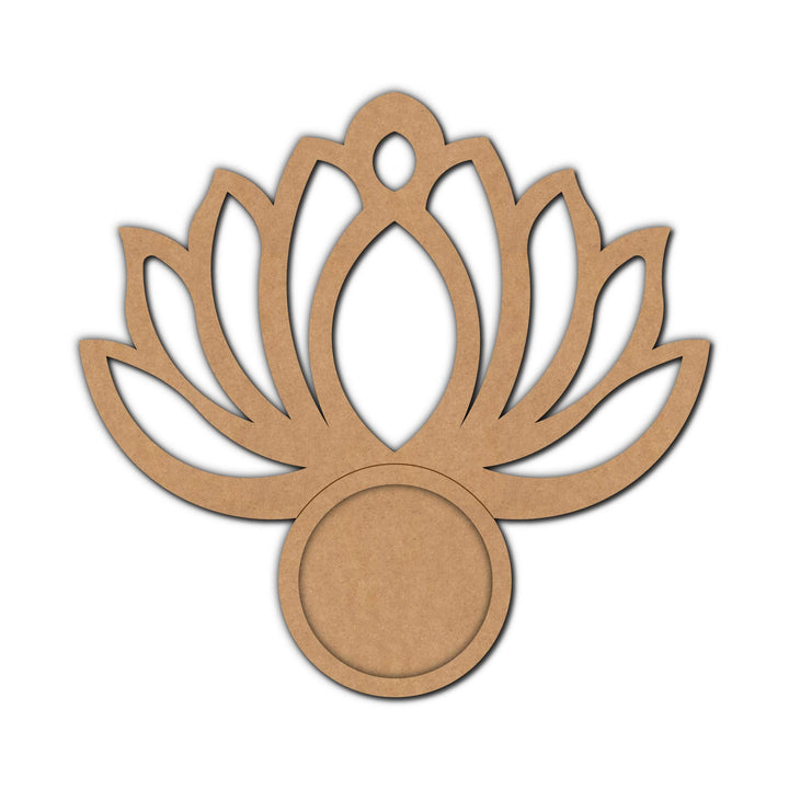 Lotus Diya Tealight Holder MDF