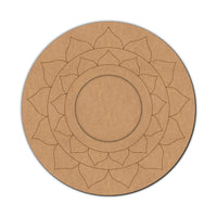Mandala Pre-Marked MDF Diya Tealight Holder