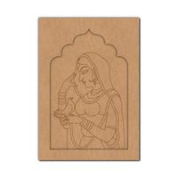 Maharani Bani Thani Jharokha Pre Marked MDF Design 3