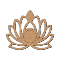 Lotus Diya Tealight Holder MDF