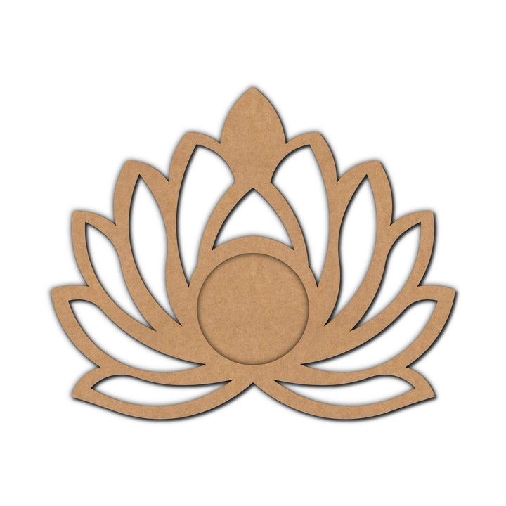Lotus Diya Tealight Holder MDF