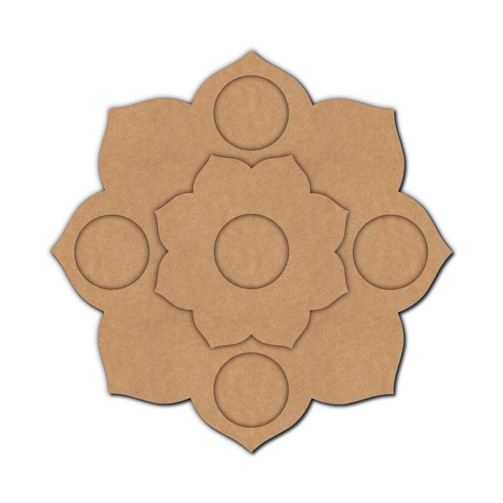 MDF Diya Tealight Holder