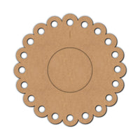 MDF Diya Tealight Holder