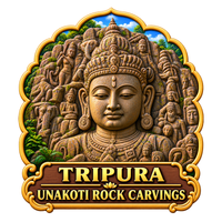 UNAKOTI ROCK CARVINGS Fridge Magnet