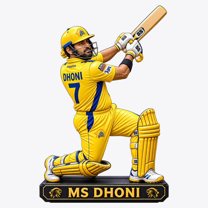 MS Dhoni Fridge Magnet